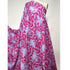 EXCLUSIVE 90% Linen 10% Silk – 'Floral Hero' | Hot Pink & Ice Blue
